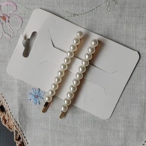 ♦️3 for $15 Pearl Bobby Pin Set
